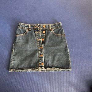 Forever 21 button up skirt